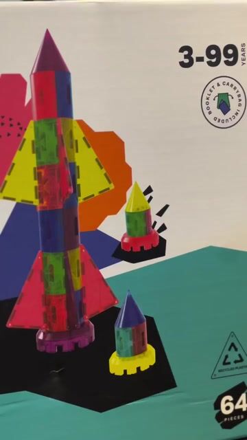 Video de Bloques magnéticos Imanix Rocket 64 piezas