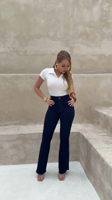 Video de Calça Jeans Feminina Abuziv Alexandrina