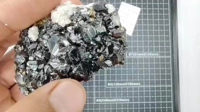 Video de 127 gr Esfalerita con Dolomita 1 Pieza Mineral de Colección