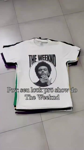 Video de Camiseta The Weeknd - After Hours