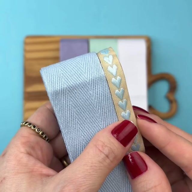 Vídeo de Seleção Criativa Fitas Coração Algodão Tons Candy - 4 cores