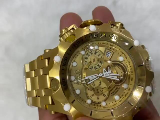 Vídeo de Reserve Bolt Zeus Dourado Champanhe Linha Premium