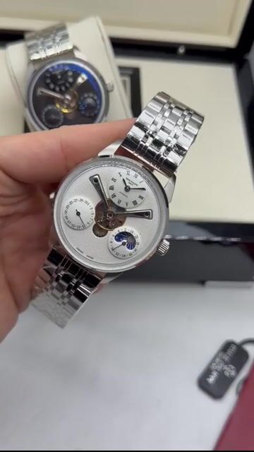 Video de Patek Philippe Tourbillon 43mm - AÇO/MOSTRADOR BRANCO