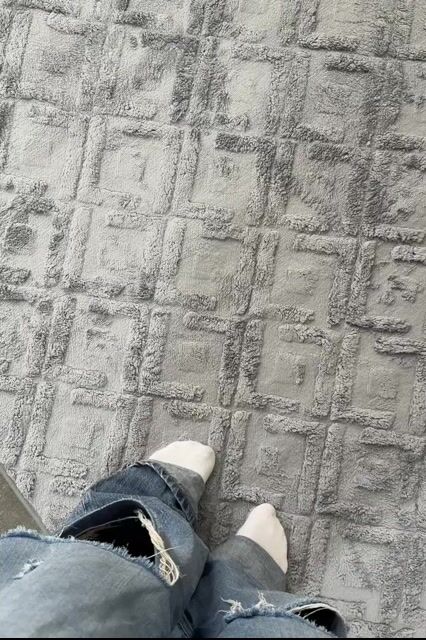 Video de ALFOMBRA ROMBOS GRIS CLARO