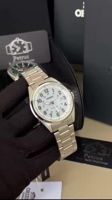 Video de Orient Solartech MBSS1492 40mm - AÇO/MOSTRADOR BRANCO