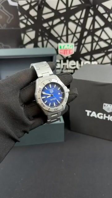 Video de TAG Heuer Aquarecer Solargraph 43mm - AÇO/MOSTRADOR AZUL