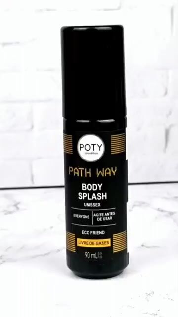 Vídeo de Desodorante Body Splash Path Way 90ml Poty Cosméticos
