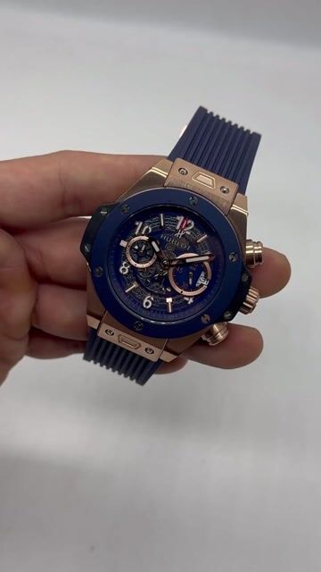 Video de Hublot Big Bang 43mm - AÇO ROSE/MOSTRADOR SKELETON - SILICONE