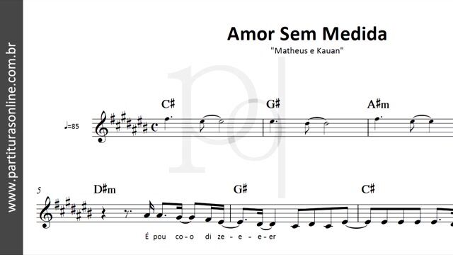 Vídeo de Amor Sem Medida · Matheus e Kauan