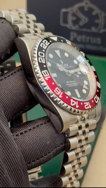 Video de GMT Master II 40mm - AÇO/MOSTRADOR PRETO (COCA-COLA)