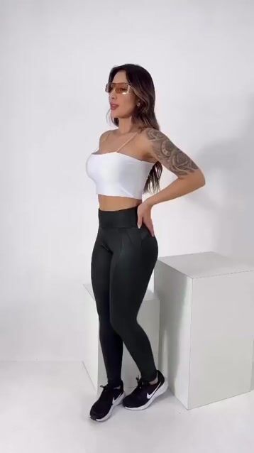 Video de Calça Feminina Montaria Cirre Moda