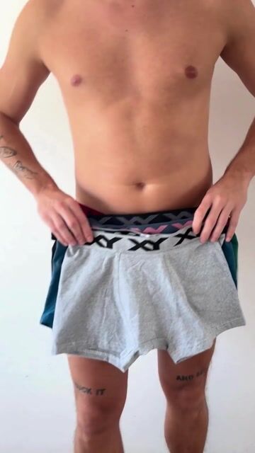 Video de BOXER CINTURA EXPUESTA ALGODON Y LYCRA LISO (1387)