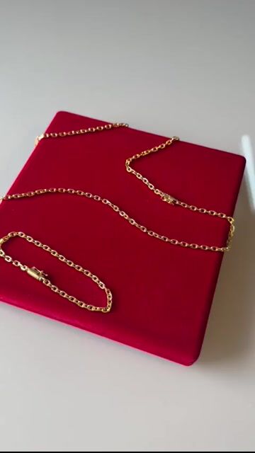 Video de Cordão e pulseira cadeado 2 mm