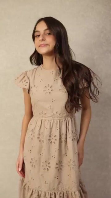 Video de Vestido em Laise Elaine 8796