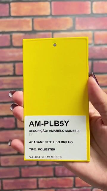 Vídeo de TINTA PÓ PARA PINTURA ELETROSTÁTICA - AMARELO MUNSELL 5Y 8/12 POLIÉSTER LISO BRILHANTE