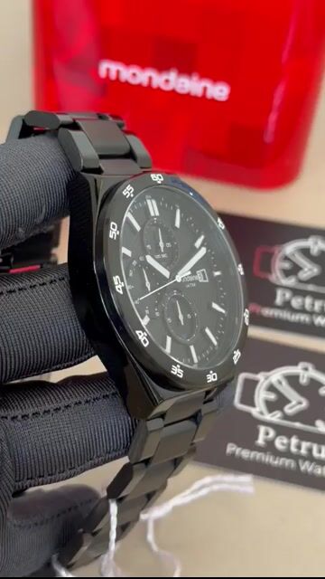 Video de Mondaine 32930GPMVSE4 44mm- AÇO PRETO/MOSTRADOR PRETO