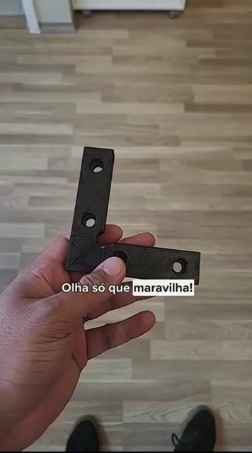 Video de 4 Unidades Esquadro 90o Marcenaria E Porcelanatos 80x80mm