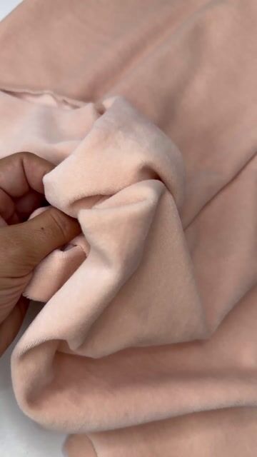 Vídeo de Plush - 1,60 largura - Cor rostinho boneca