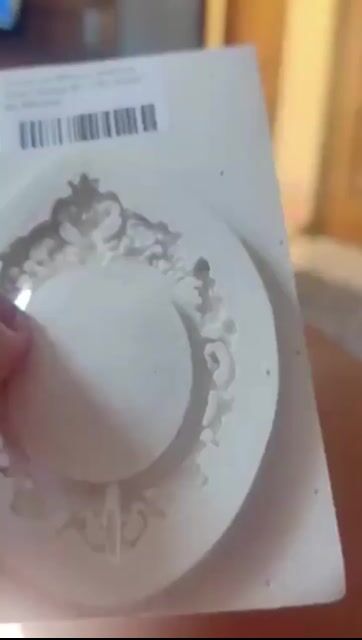 Video de Molde de Silicone Moldura Oval Vintage | Artesanato | Velas | Sabonetes