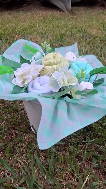 Vídeo de Bouquet de Roupinhas Hortelã