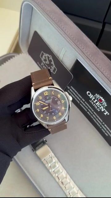 Video de Orient SolarTech MBSS1534 G2SX 40mm - AÇO/MOSTRADOR MARROM