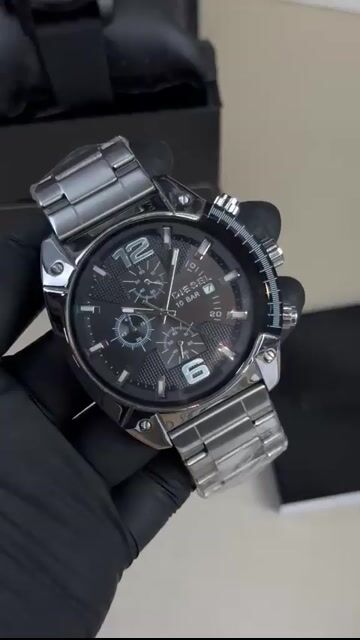 Video de Diesel 10 Bar Chronograph 49mm - AÇO/MOSTRADOR PRETO