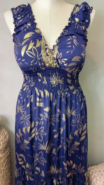 Video de Vestido longo SIGANINHA Cod:k-10