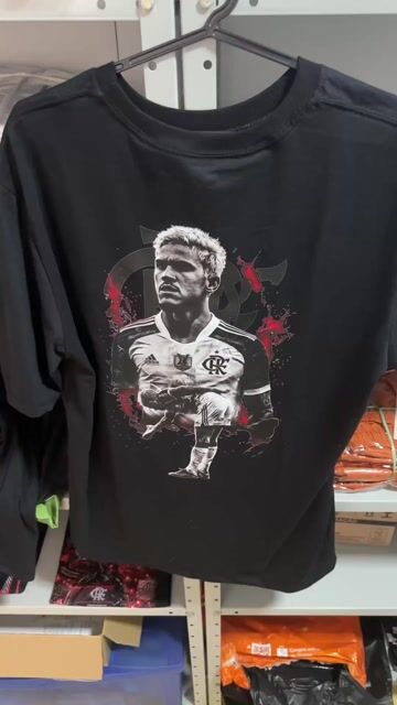 Video de Camiseta básica DTF Fla PD