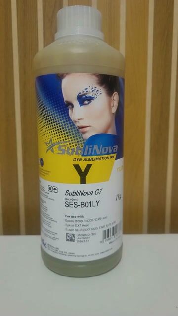 Vídeo de TINTA SUBLIMATICA SUBLINOVA SES DX5 DX7 3200 YELLOW ART ESTILO