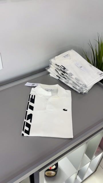 Vídeo de CAMISA POLO LACOSTE - LINHA A+ REF 0101 OFF WHITE