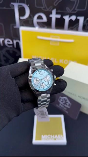 Video de Michael Kors Bradshaw MK6099 34mm - Aço/Mostrador Azul