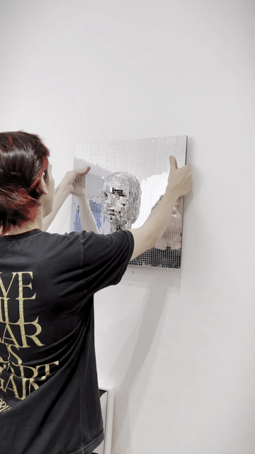 Vídeo de Quadro Disco Face