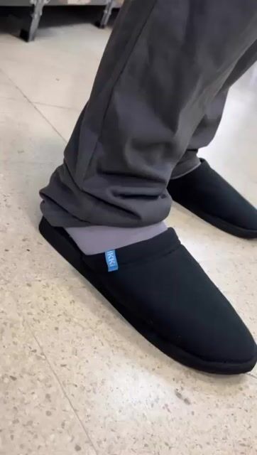 Video de Pantufla Cerrada Ikki Base Acolchada Algodón Hombre Art.211