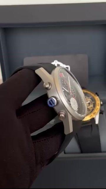 Video de TAG Heuer Carrera Mikropendulum 47mm- AÇO/MOSTRADOR CHUMBO - SILICONE