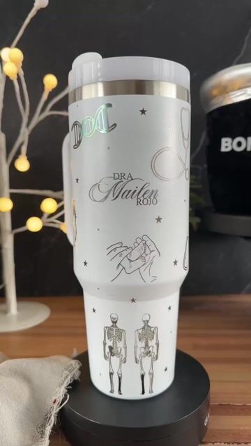Video de QUENCHER SIMIL STANLEY 1200 ml - Full grabado ELEGIR TEMATICA