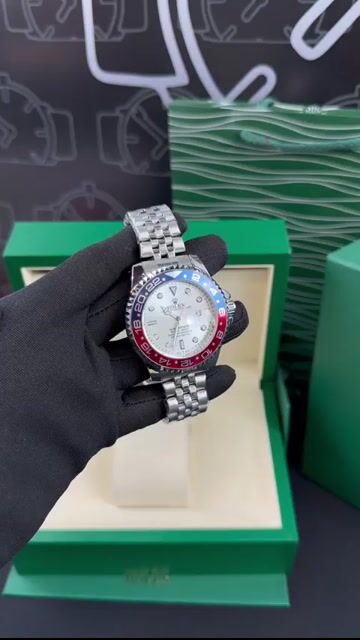 Video de Submariner 43mm - AÇO/MOSTRADOR BRANCO