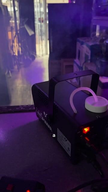 Video de Maquina de Humo 400 W