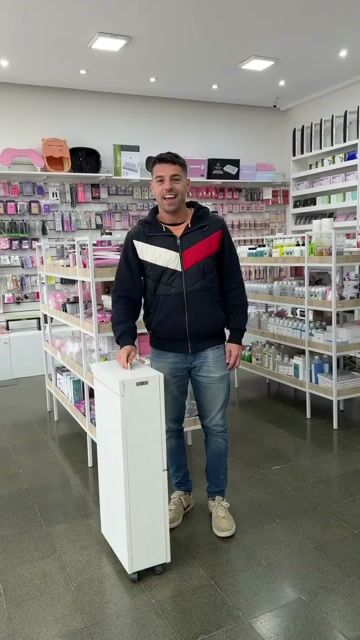 Video de Escritorio de manicuria plegable estilo valija