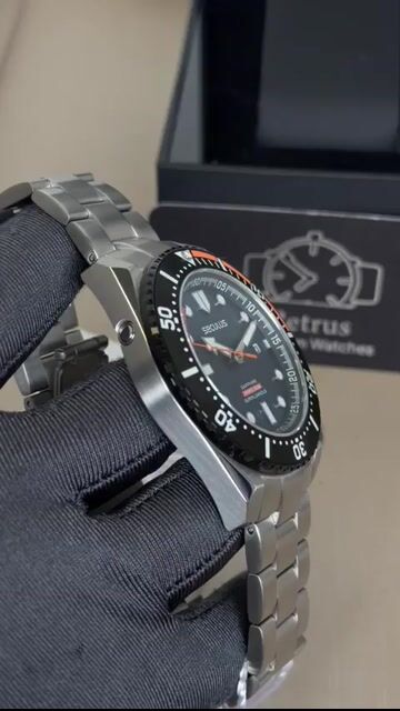Video de Seculus S300 Diver Automático 77313G0SVNA1 45mm - AÇO/MOSTRADOR AZUL - PUL. EXTRA DE SILICONE