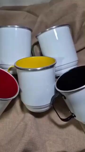 Vídeo de Caneca Alumínio 600 ml 2 cores - PERSONALIZADA