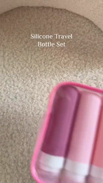 Video de Kit x4 Botellas de Silicona Plegables para Viaje – 90 ml
