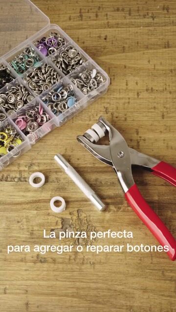 Video de Kit Para Colocar Broche Doble Aro Kone + Pinza + Broches Metálicos Surtidos
