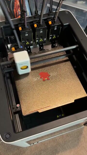 Vídeo de Impressora 3d Snapmaker U1 4 Bicos Multicolor 270x270x270mm