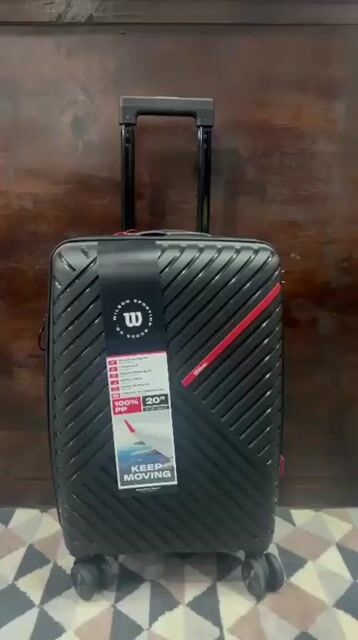 Video de VALIJA WILSON POLIPROPILENO 24"/30%- EFECTIVO O TRANSFERENCIA