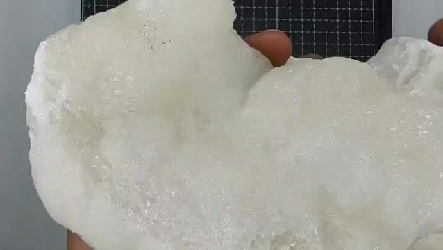 Video of 3.37 lbs Hydrozincite 1 Piece Collector Mineral L149