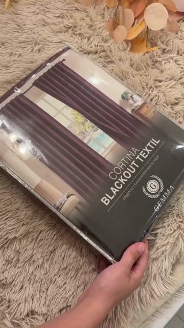 Video de Cortina blackout textil 140x220 cada paño
