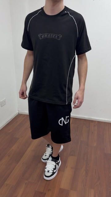 Video de Remera Gunzel Track Black