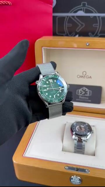 Video de Omega Seamaster 42mm - AÇO/MOSTRADOR VERDE