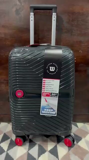 Video de VALIJA WILSON POLIPROPILENO 24"/30%- EFECTIVO O TRANSFERENCIA