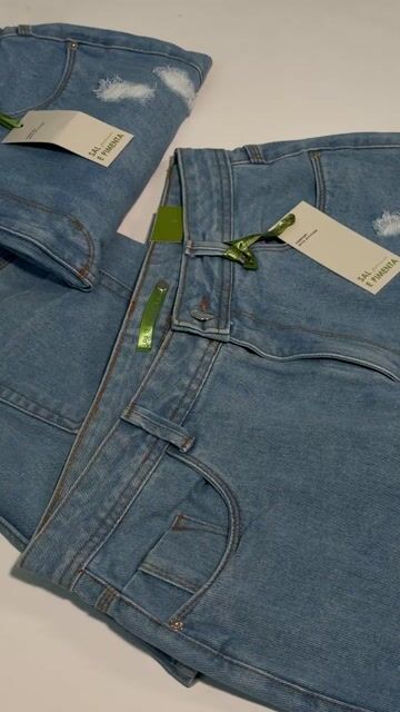 Video de Saia Jeans Plus Premium Sal e Pimenta